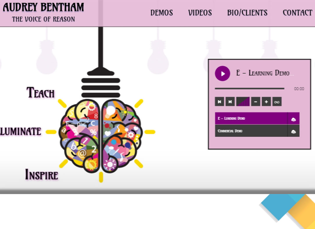 Audrey Bentham • Voice Actor Website