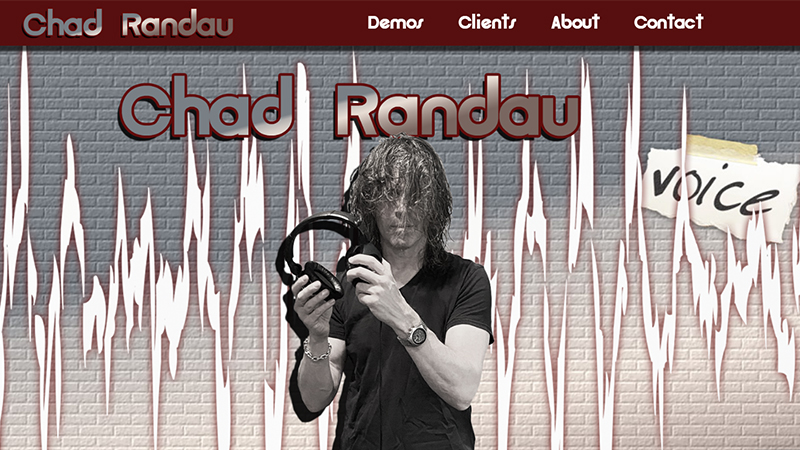 Chad Randau • Voice Actor Website