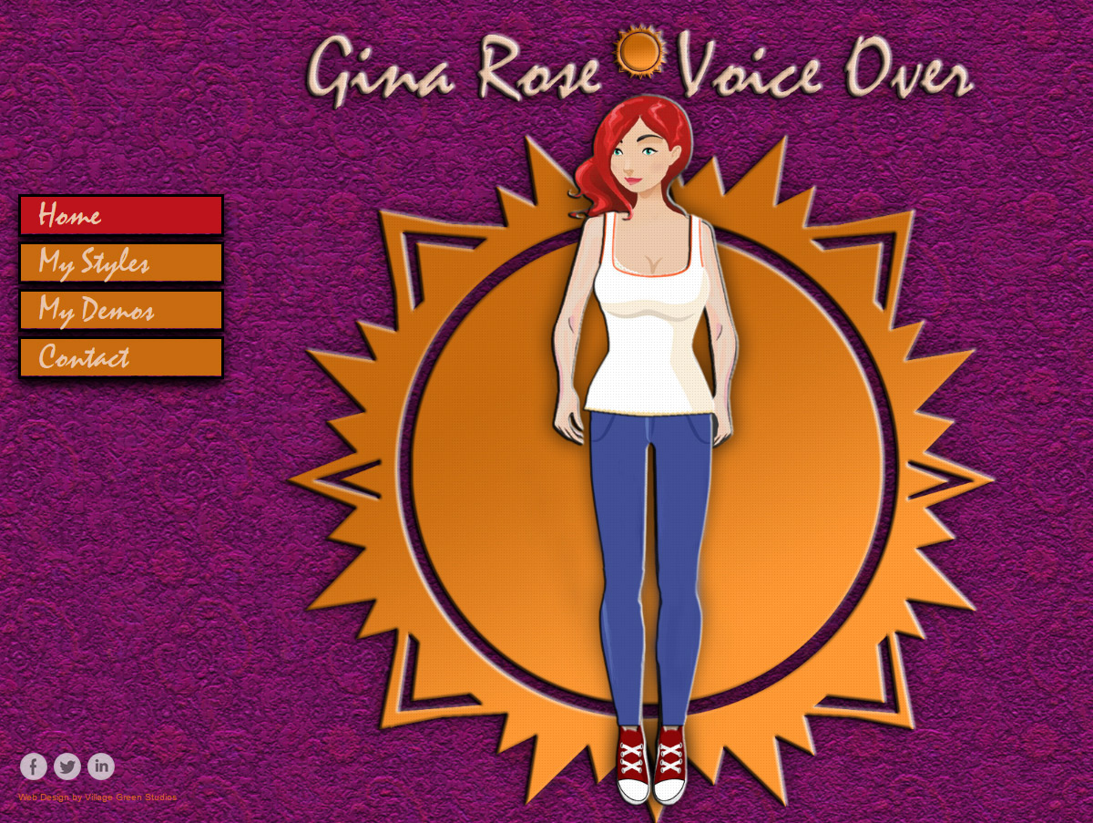 Gina Rose • Voice Actor Website