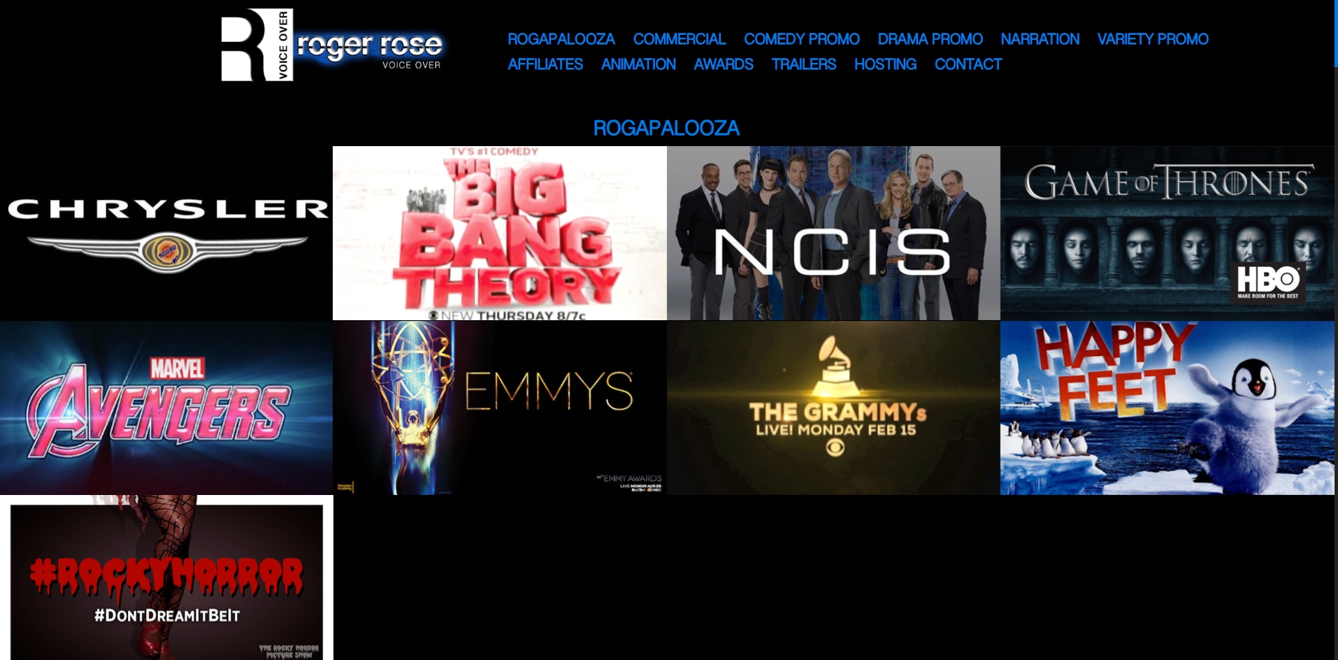 Roger Rose • Voice Actor Website